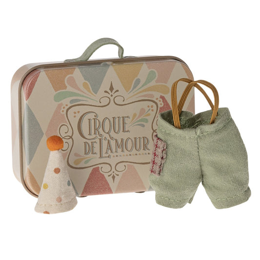 Maileg Clown Clothes in Suitcase