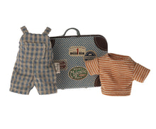 Load image into Gallery viewer, Maileg Overalls and Shirt in Suitcase *** PRE-ORDER June ***
