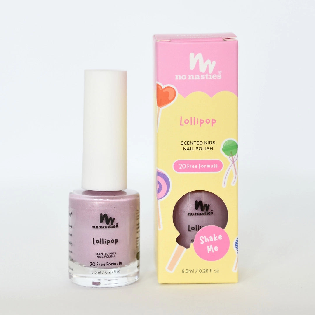 No Nasties Kids Water Based Scented Scratch Off Kids Nail Polish (Assorted)