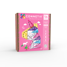Load image into Gallery viewer, Connetix 56pc Glitter Unicorn Pack
