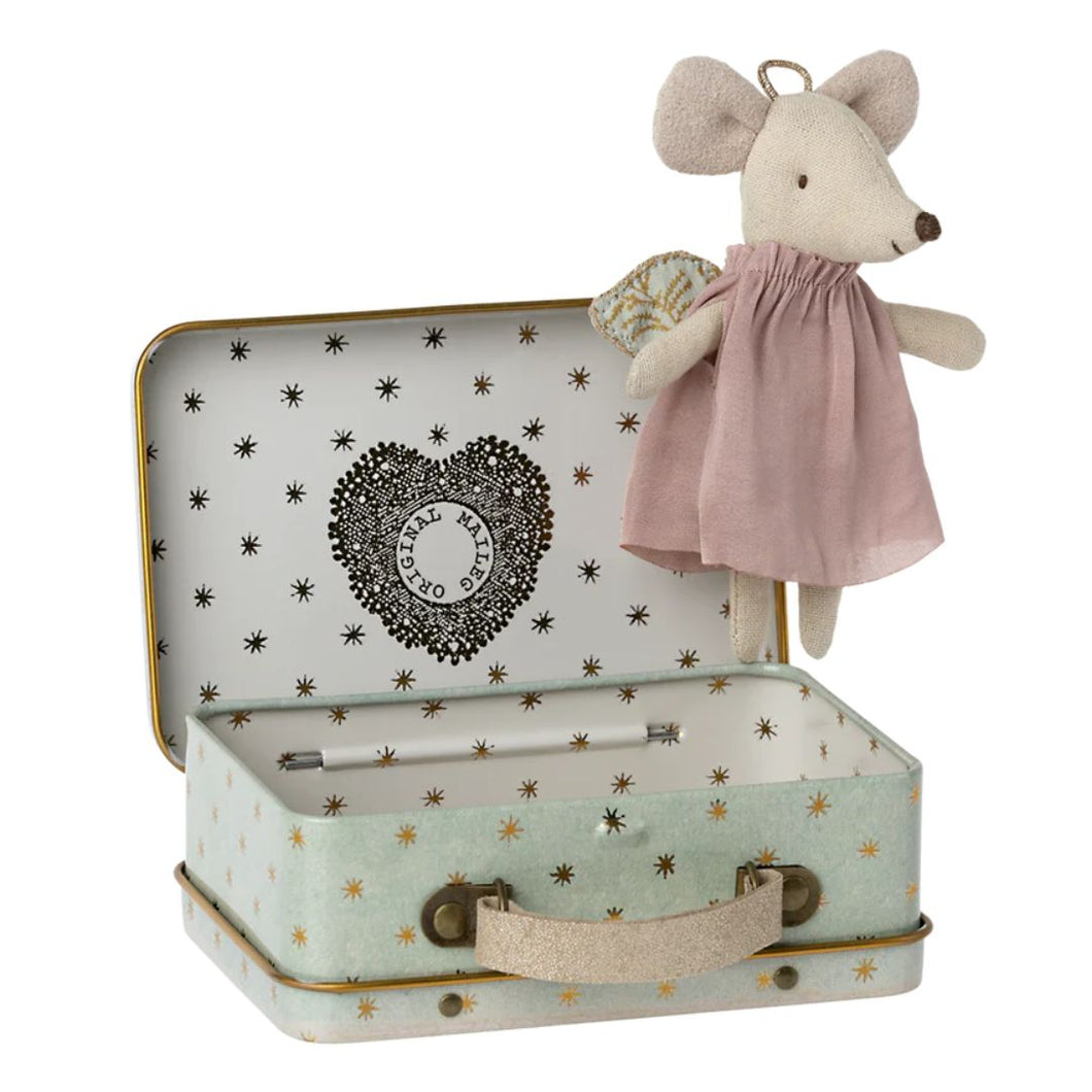 Maileg Mouse Angel in Suitcase