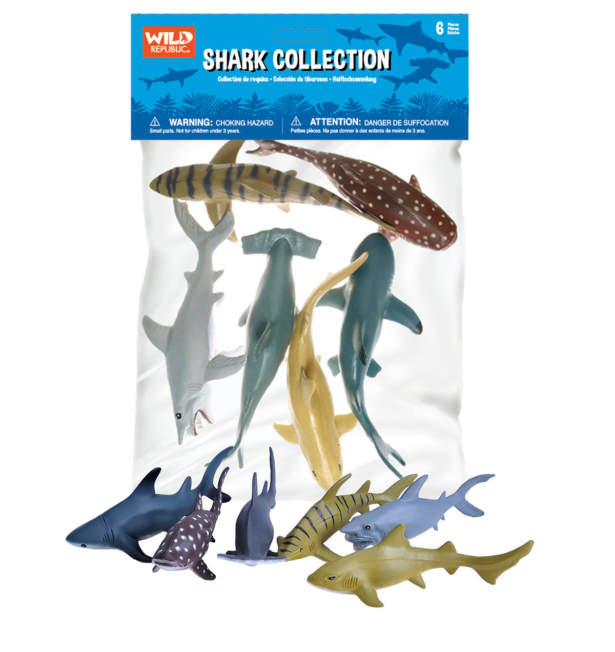 Wild Republic Polybag: Sharks