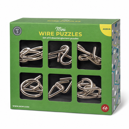 Classic Mini Wire Puzzles 6pack (Assorted)