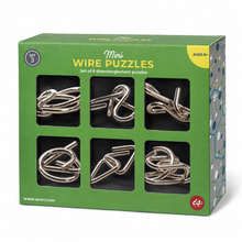 Load image into Gallery viewer, Classic Mini Wire Puzzles 6pack (Assorted)
