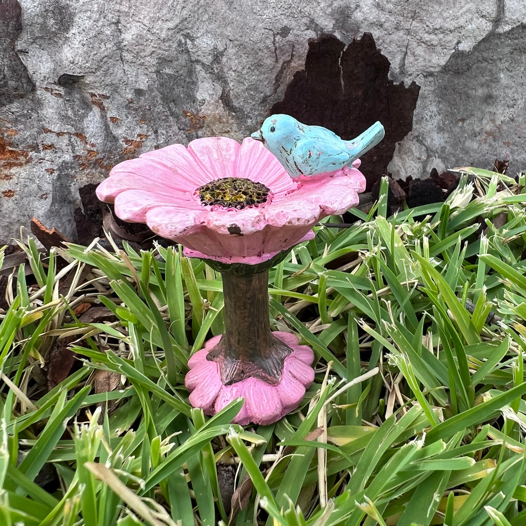 Fairy Garden 7.5cm Bird Bath