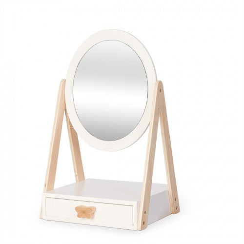 Astrup Wooden Role Play Table Mirror with Drawer