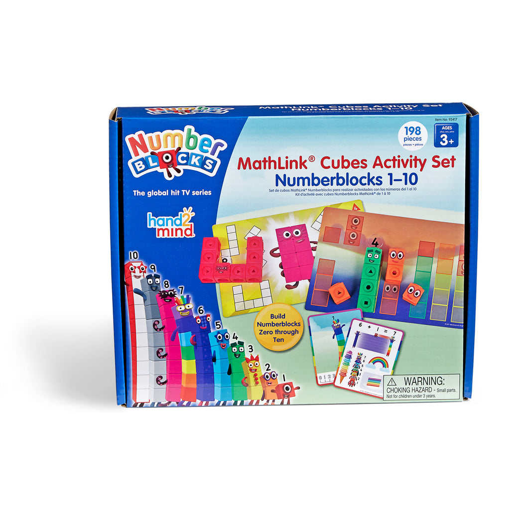 NUMBERBLOCKS® MathLink® Cubes 1–10 Activity Set