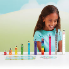 Load image into Gallery viewer, NUMBERBLOCKS® MathLink® Cubes 1–10 Activity Set
