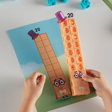 Load image into Gallery viewer, NUMBERBLOCKS® MathLink® Cubes 11-20 Activity Set
