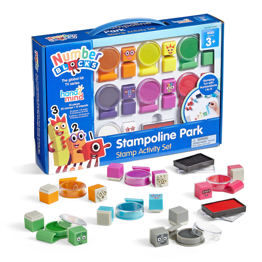 NUMBERBLOCKS® Stampoline Park - Stamp Activity Set