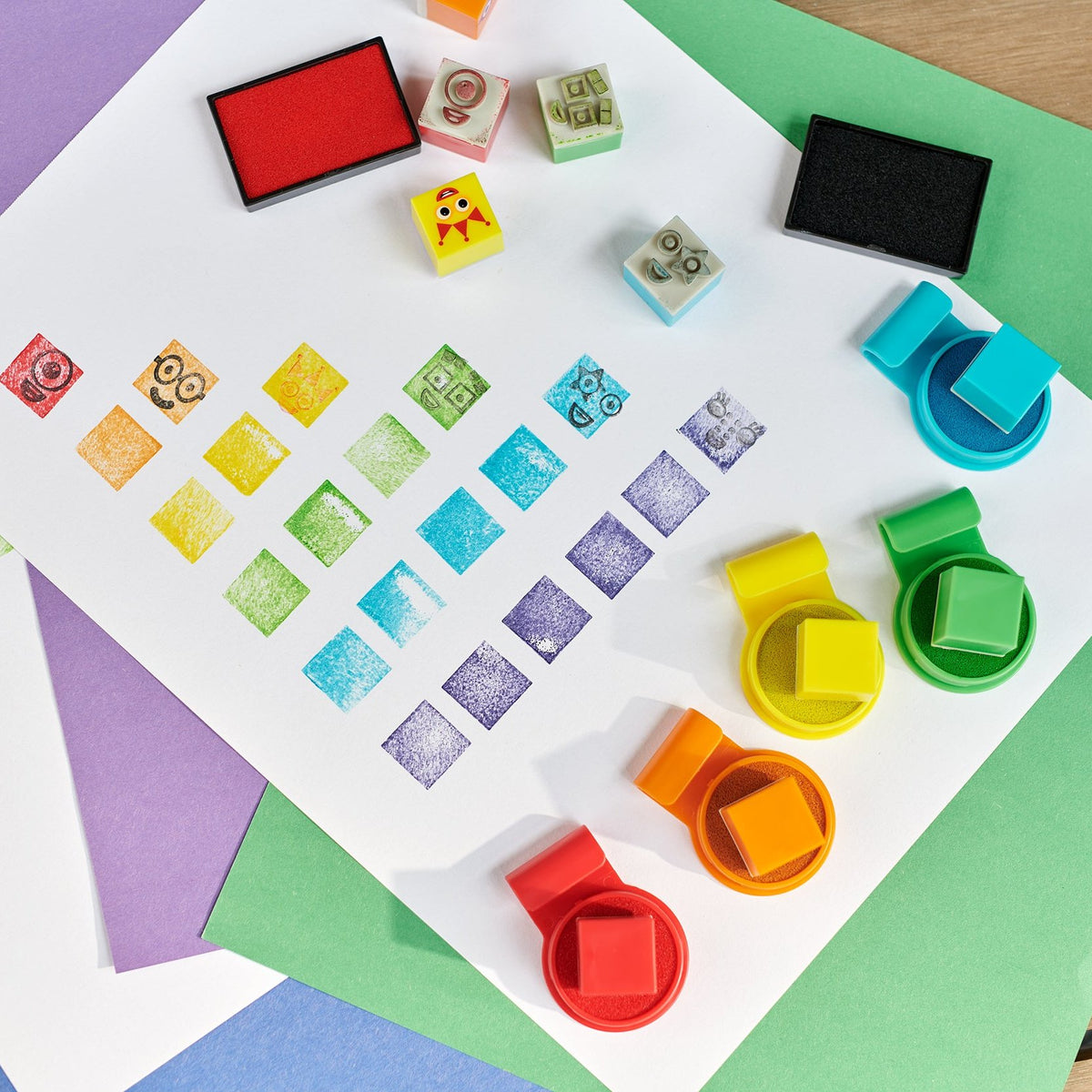 NUMBERBLOCKS® Stampoline Park - Stamp Activity Set