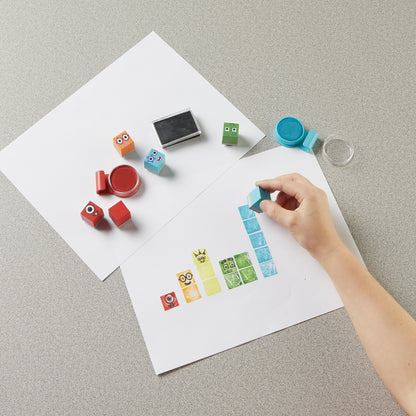 NUMBERBLOCKS® Stampoline Park - Stamp Activity Set