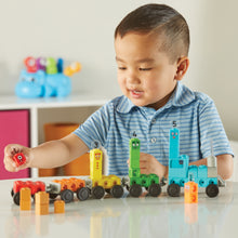 Load image into Gallery viewer, NUMBERBLOCKS® MathLink® Express Train Activity Set
