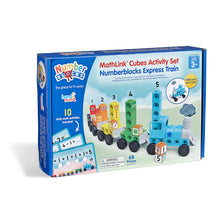 Load image into Gallery viewer, NUMBERBLOCKS® MathLink® Express Train Activity Set
