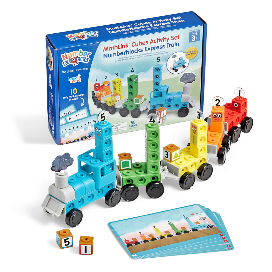 NUMBERBLOCKS® MathLink® Express Train Activity Set