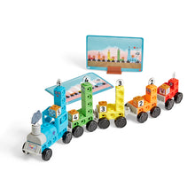 Load image into Gallery viewer, NUMBERBLOCKS® MathLink® Express Train Activity Set
