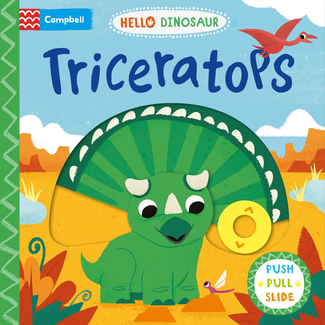 Triceratops: A Push, Pull and Slide Book