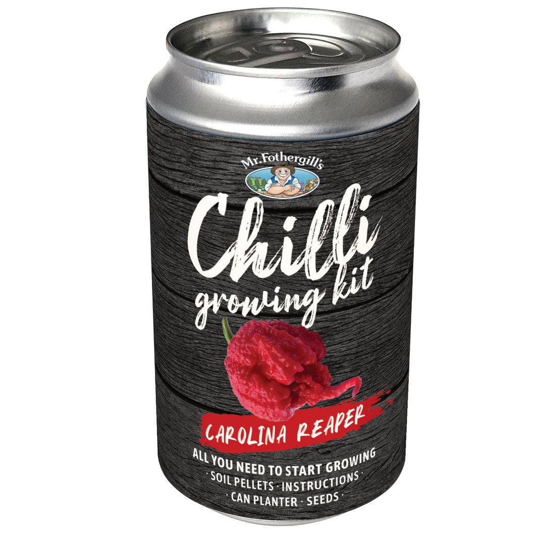 Mr Fothergill's Chilli Can Grow Kit - Super Hot Carolina Reaper