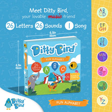 Load image into Gallery viewer, Ditty Bird Fun Alphabet Board Book
