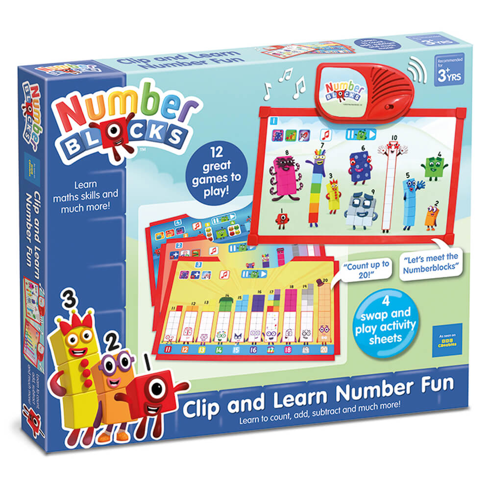 NUMBERBLOCKS® Clip & Learn Number Fun
