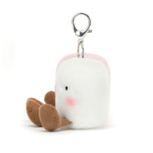 Load image into Gallery viewer, Jellycat Amuseables Marshmallows Bag Charm
