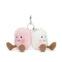 Load image into Gallery viewer, Jellycat Amuseables Marshmallows Bag Charm
