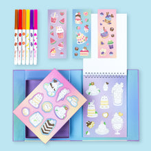 Load image into Gallery viewer, Tiger Tribe Scented Stacks Of Stickers - Dreamy Desserts
