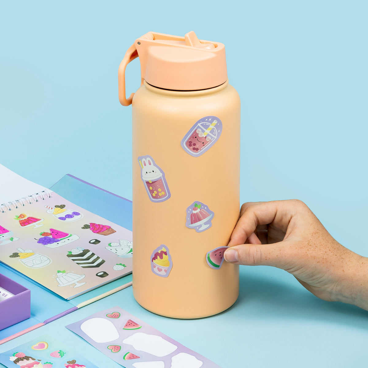Tiger Tribe Scented Stacks Of Stickers - Dreamy Desserts