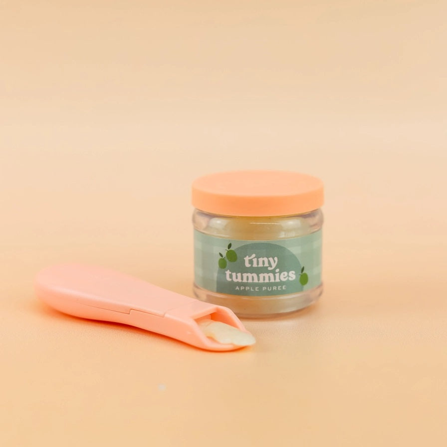 Tiny Harlow Magic Apple Puree Jar and Spoon ** FINAL SALE **