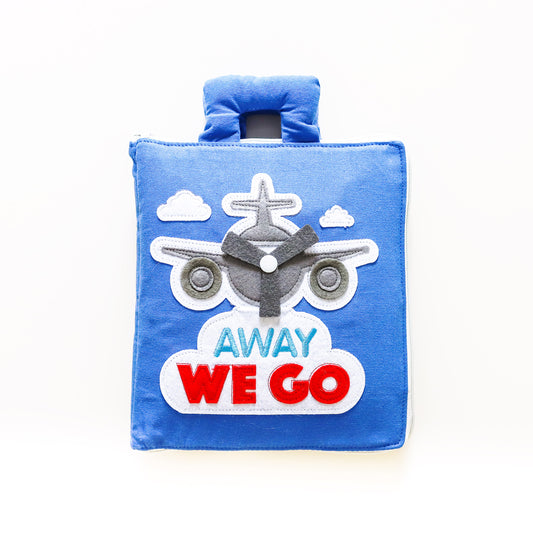 Curious Columbus Fabric Activity Book: Away We Go