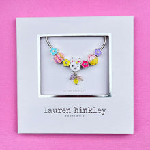 Load image into Gallery viewer, Lauren Hinkley Easter Bunny Charm Bracelet
