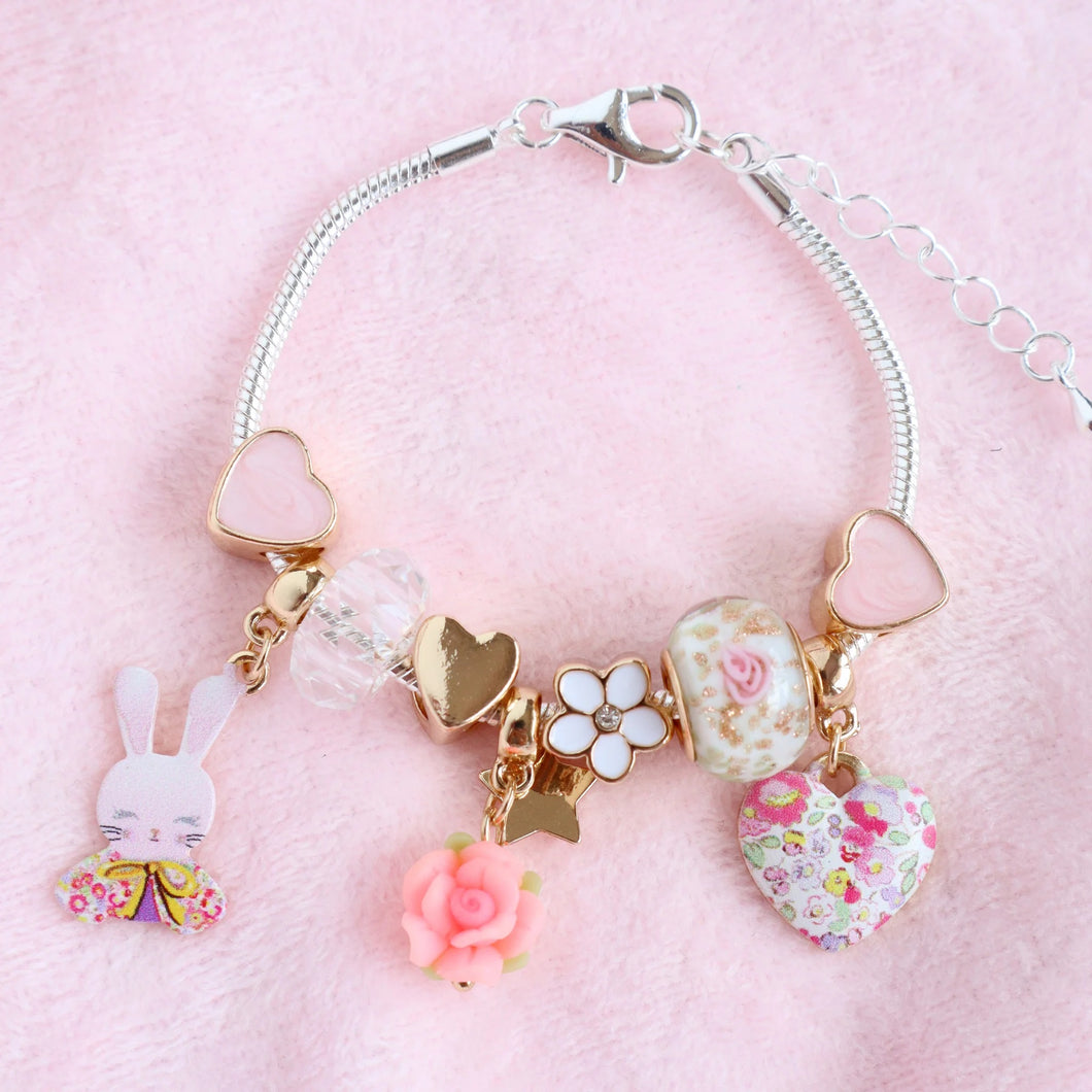 Lauren Hinkley Petite Fleur BunBun charm bracelet