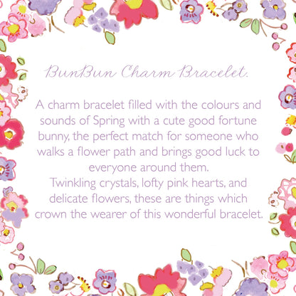 Lauren Hinkley Petite Fleur BunBun charm bracelet