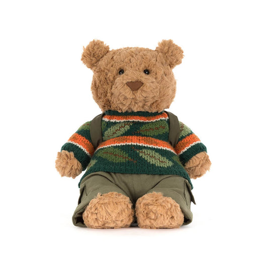 Jellycat Bartholomew Bear ‘Hiking’ Original