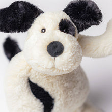 Load image into Gallery viewer, Jellycat Black &amp; Cream Puppy Original
