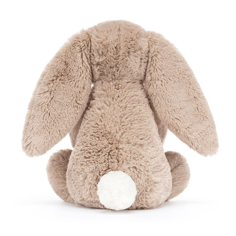 Jellycat Bashful Beige Bunny 'Birthday' Original