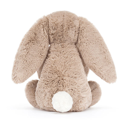Jellycat Bashful Beige Bunny 'Birthday' Original
