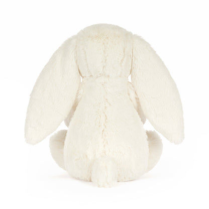Jellycat Bashful Cream Bunny With Star (Medium)