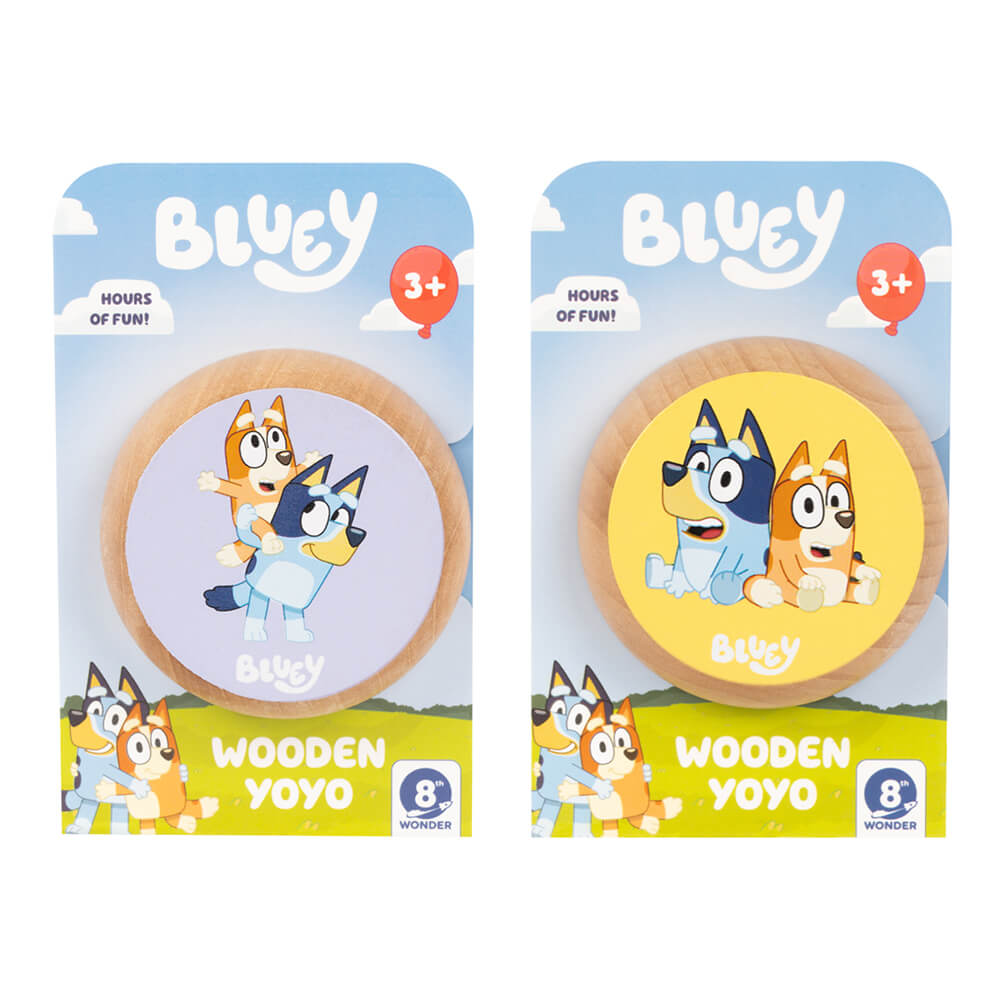 Bluey Wooden YoYo (Assorted)