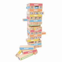 Load image into Gallery viewer, Bluey Wooden Tumbling Tower
