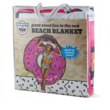 Load image into Gallery viewer, BigMouth Inc Gigantic Doughnut Beach Blanket/Towel
