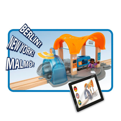 BRIO 4pc Smart Tech Action Tunnel Station