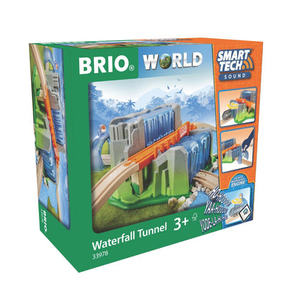 BRIO 4pc Smart Tech Waterfall Tunnel