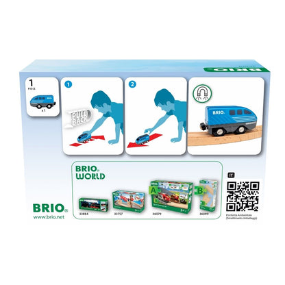 BRIO Pull Back Train