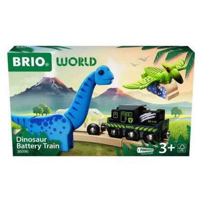 BRIO 5pc Dinosaur Battery Train Set