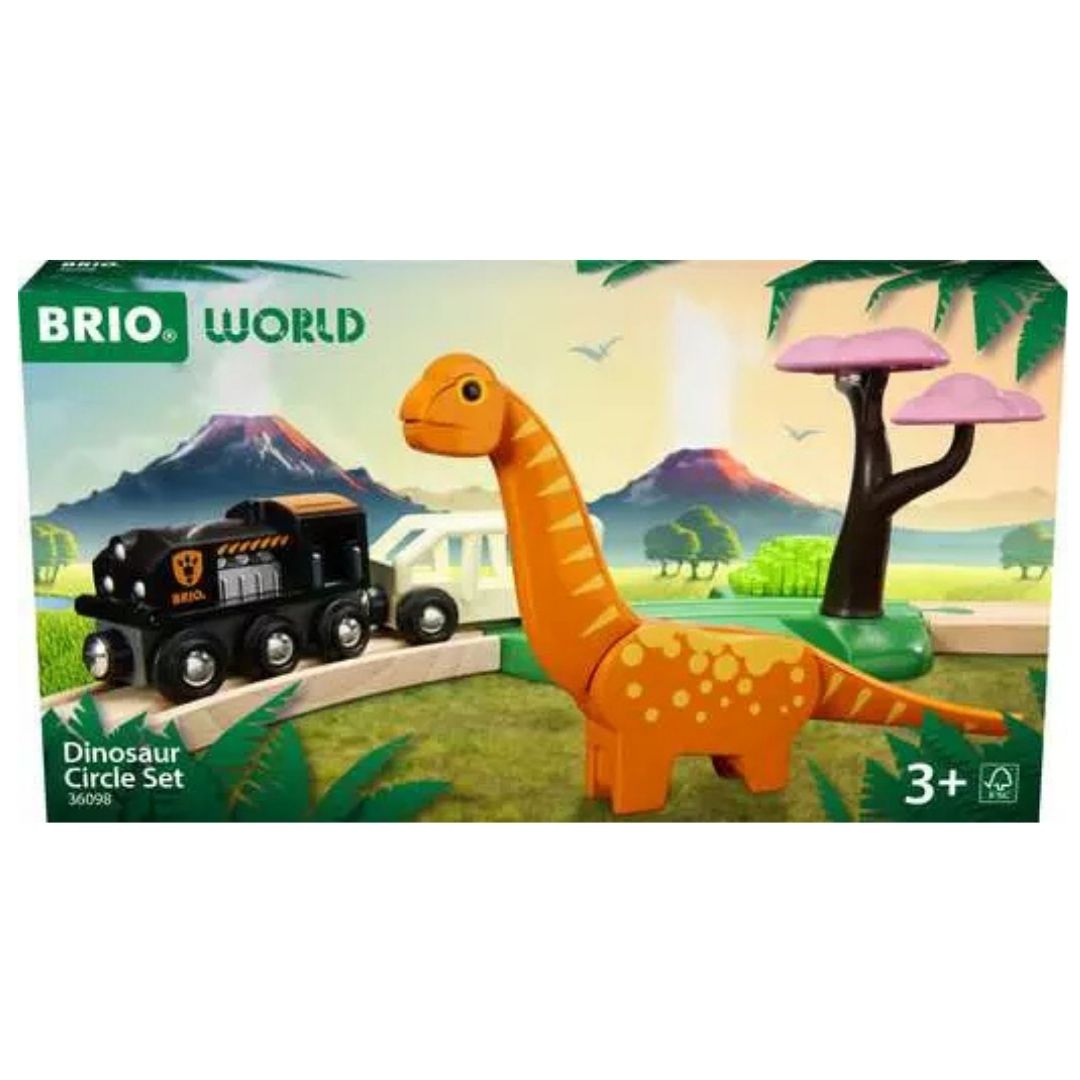 BRIO 12pc Dinosaur Circle Set