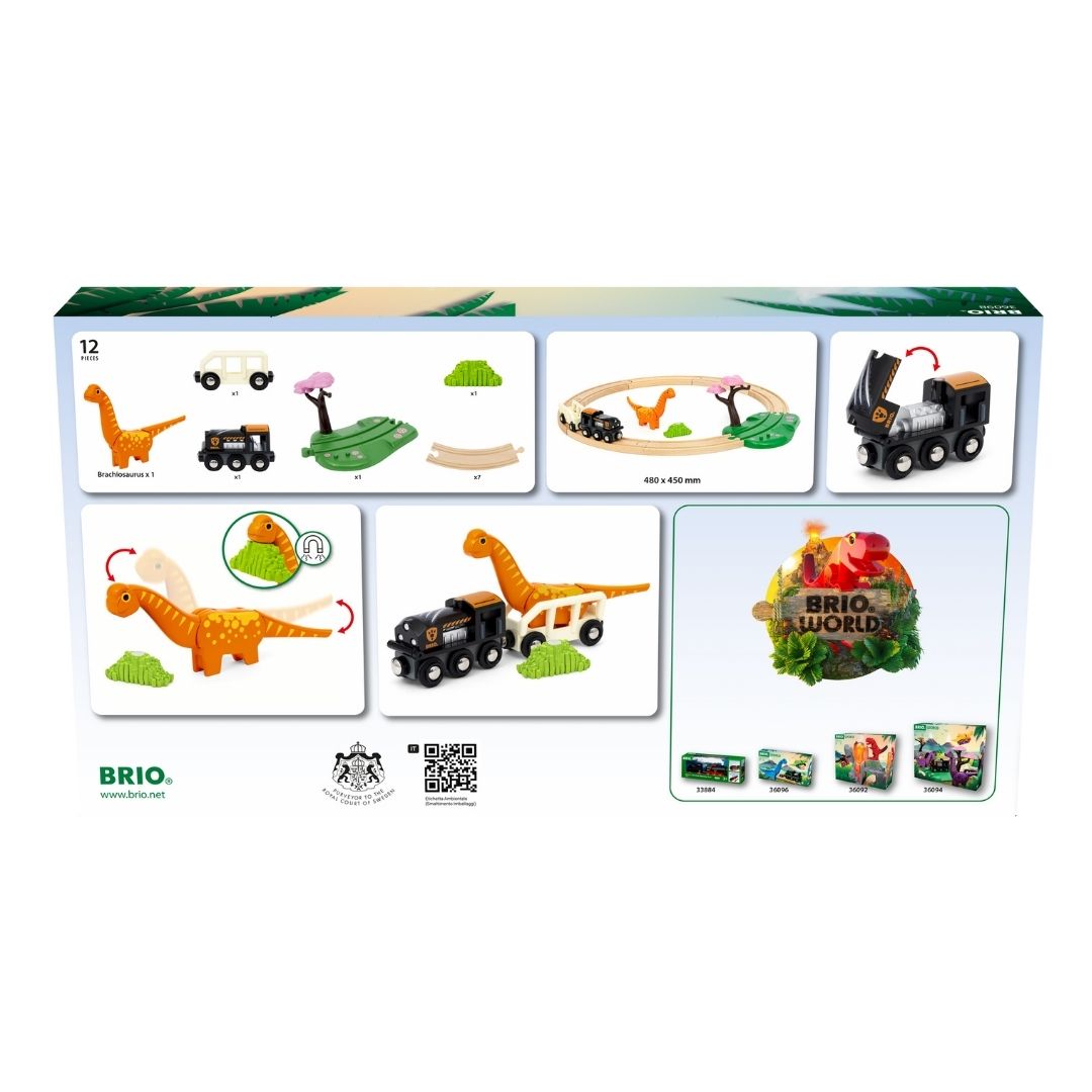 BRIO 12pc Dinosaur Circle Set