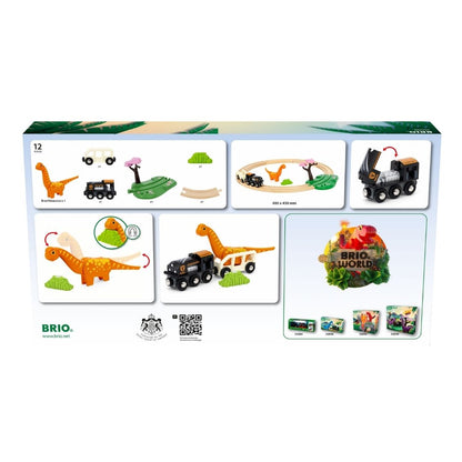 BRIO 12pc Dinosaur Circle Set