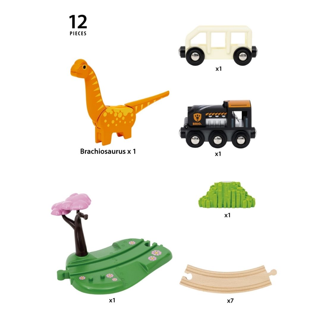 BRIO 12pc Dinosaur Circle Set