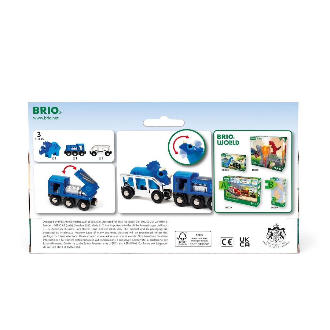 BRIO 3pc Special Edition Dinosaur Train Set
